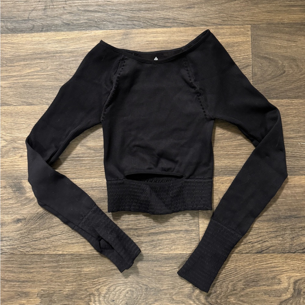 FP Movement Long Sleeve Cutout Top